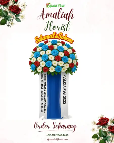 Standing Flowers Pujo Kerto